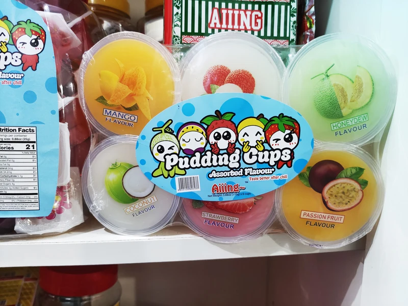Aiiing Fruit Pudding Cups Aiiing Pudding Cups 110g Mango Pudding