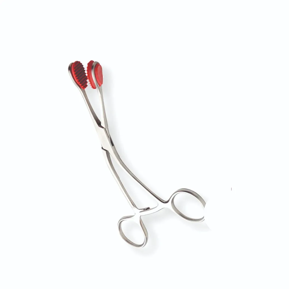 Oral Medical Clamp Surgical Young Tongue Holding Forceps 16cm With