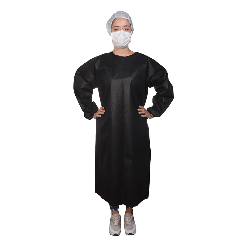 Disposable Patient Gown Long Sleeve Hospital Uniform Doctor Uniform