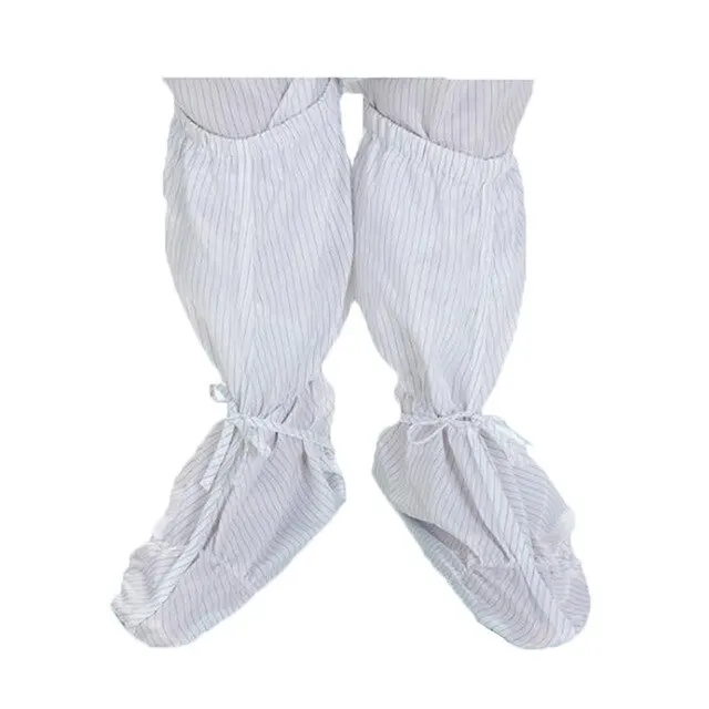
ANTI STATIC CLEAN ROOM SAFETY SHORT BOOTIES SUIT C/W TARPAULIN SOLE (SR) 