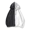Wholesale custom high quality 100% Cotton blank plain hoodies mens hoody black hoodies