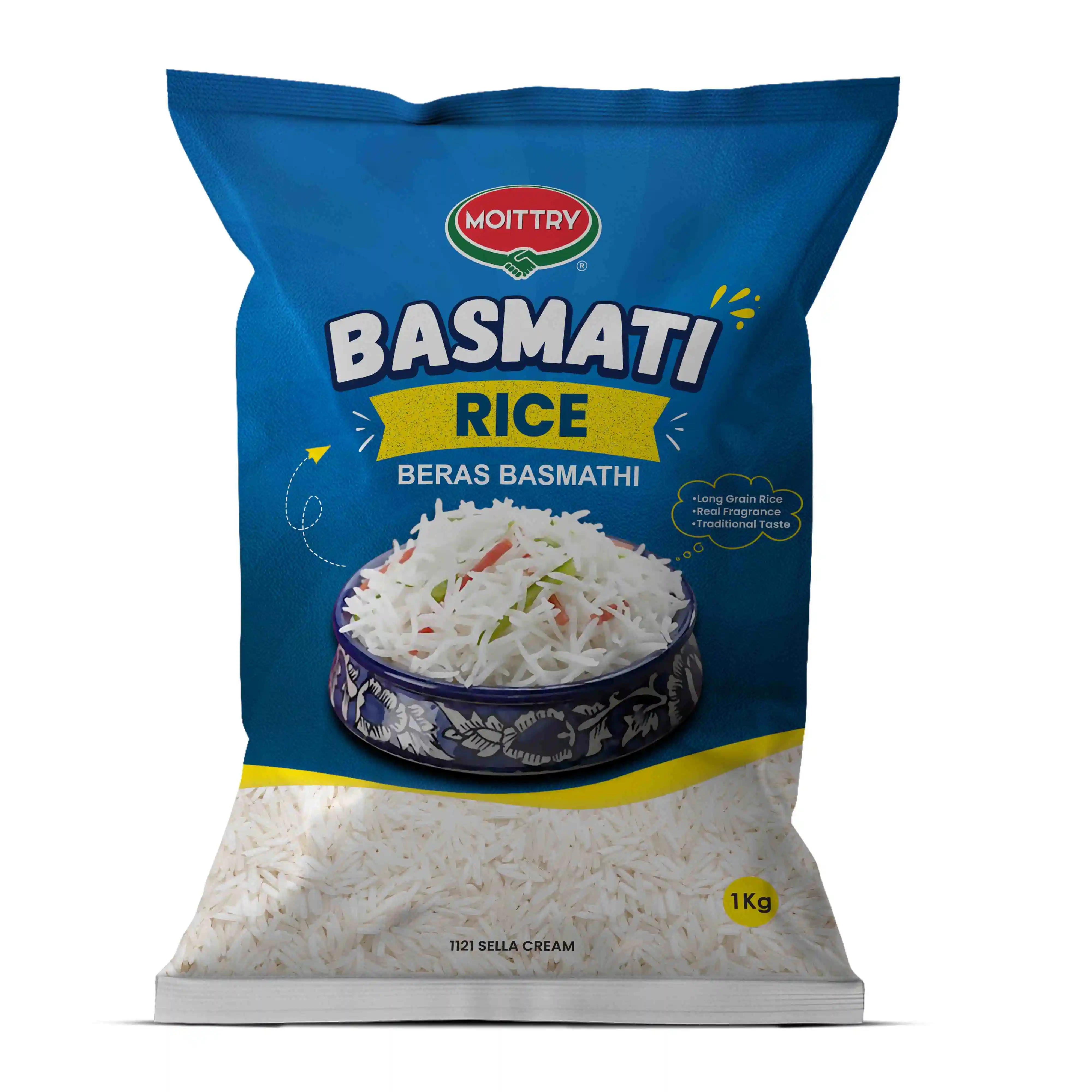 Wholesale Basmati Long Grain Rice Low In Fat And Cholesterol Free