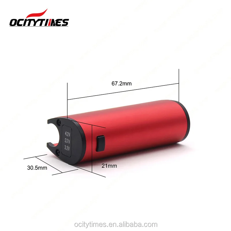 2020 trendy 510 thread black red magnetic cartridge vaping box battery