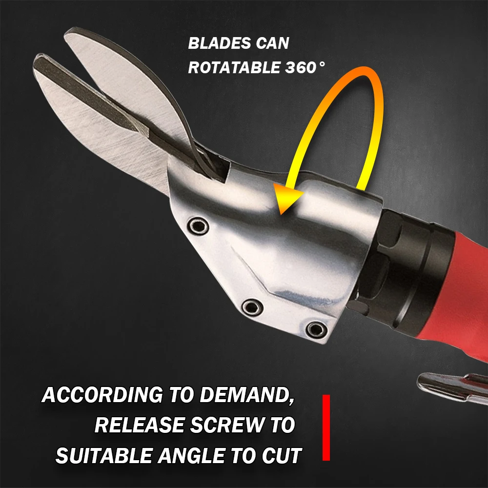 Pneumatic Air Cutter Scissors Shear Sieve Mesh Cutting Shearing Tools Blade Cutting Metal Iron