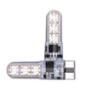 New RGB with remote control T10-6smd 5050 silicone car width lamp strobe light atmosphere light 12v