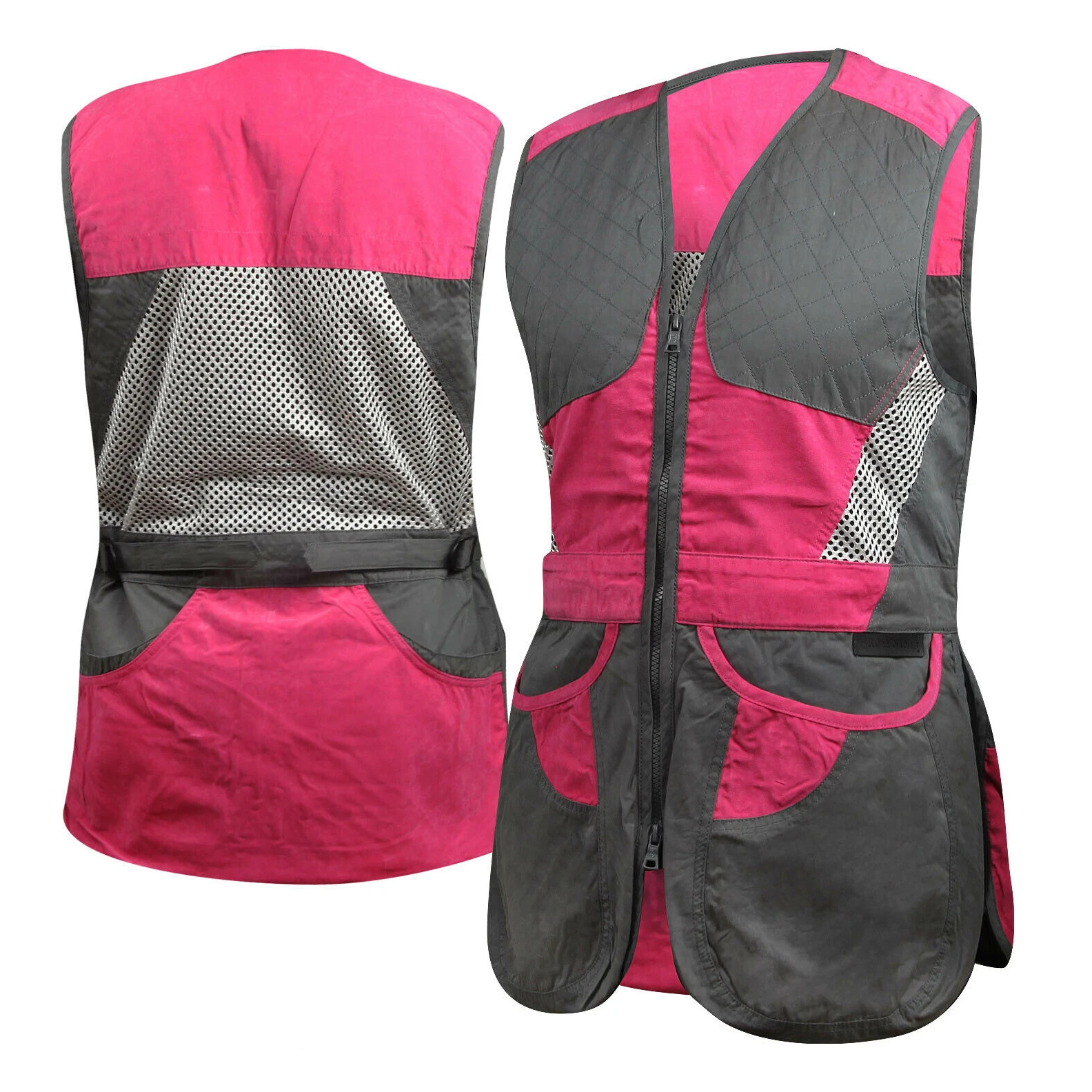 Cotton Mesh Clay Shooting Vest For Outdoor Sports Spring Summer Clay