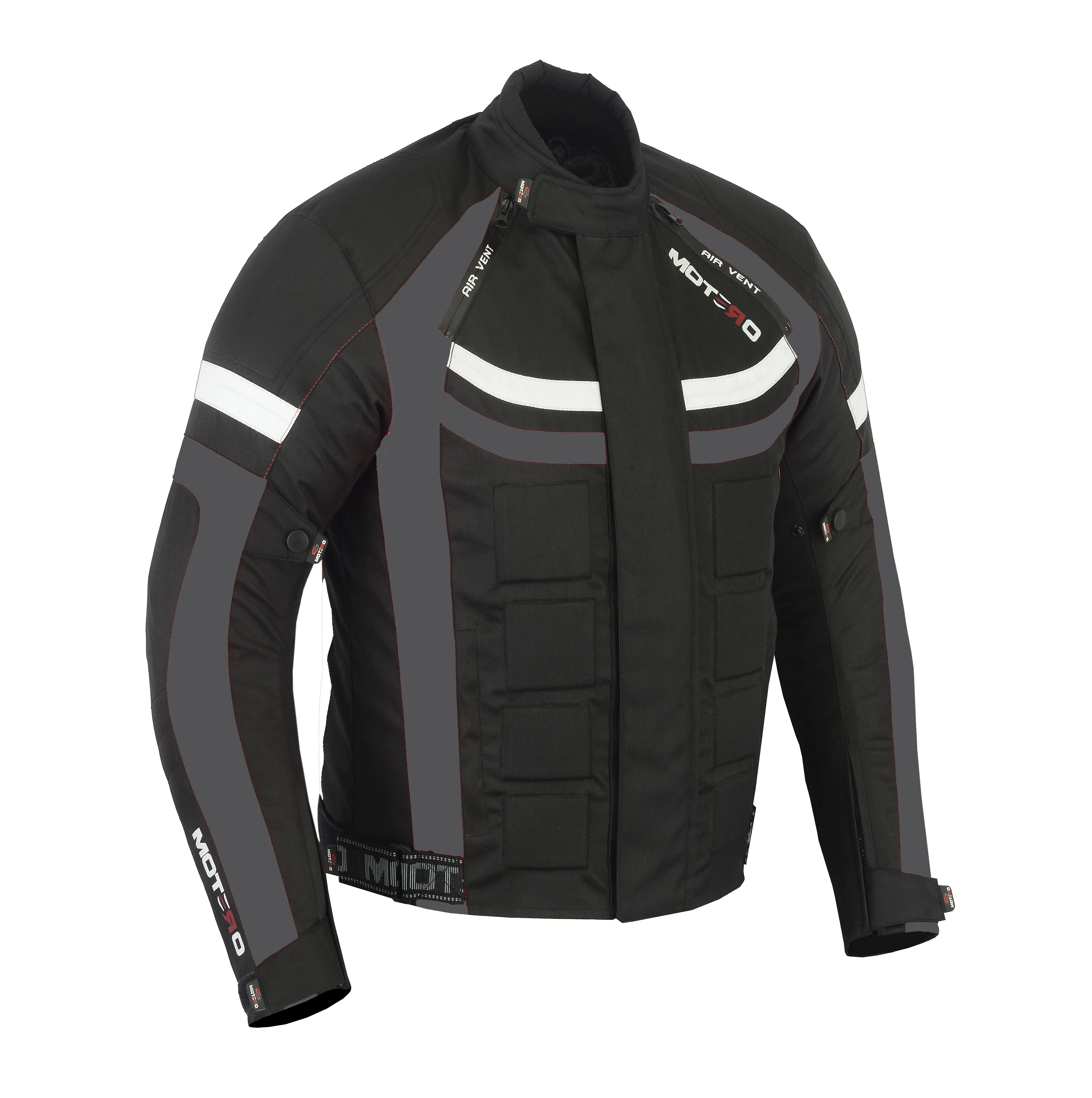 Mens Motorcycle Motorbike Cordura Racing Jacket Black - Buy Motorbike ...