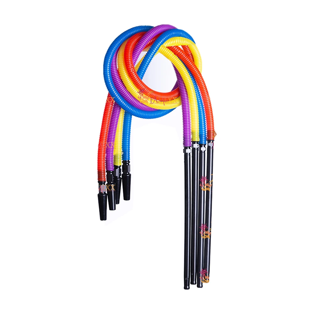 Wholesale Colorful Plastic Disposable Hookah Hose Tubes,Plastic