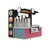 Newest commercial bubble tea kiosk & fresh juice bar kiosk design for shopping mall