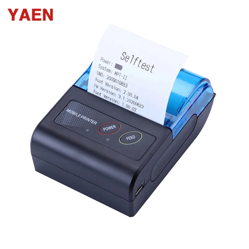 58mm bluetooth thermal printer mpt ii