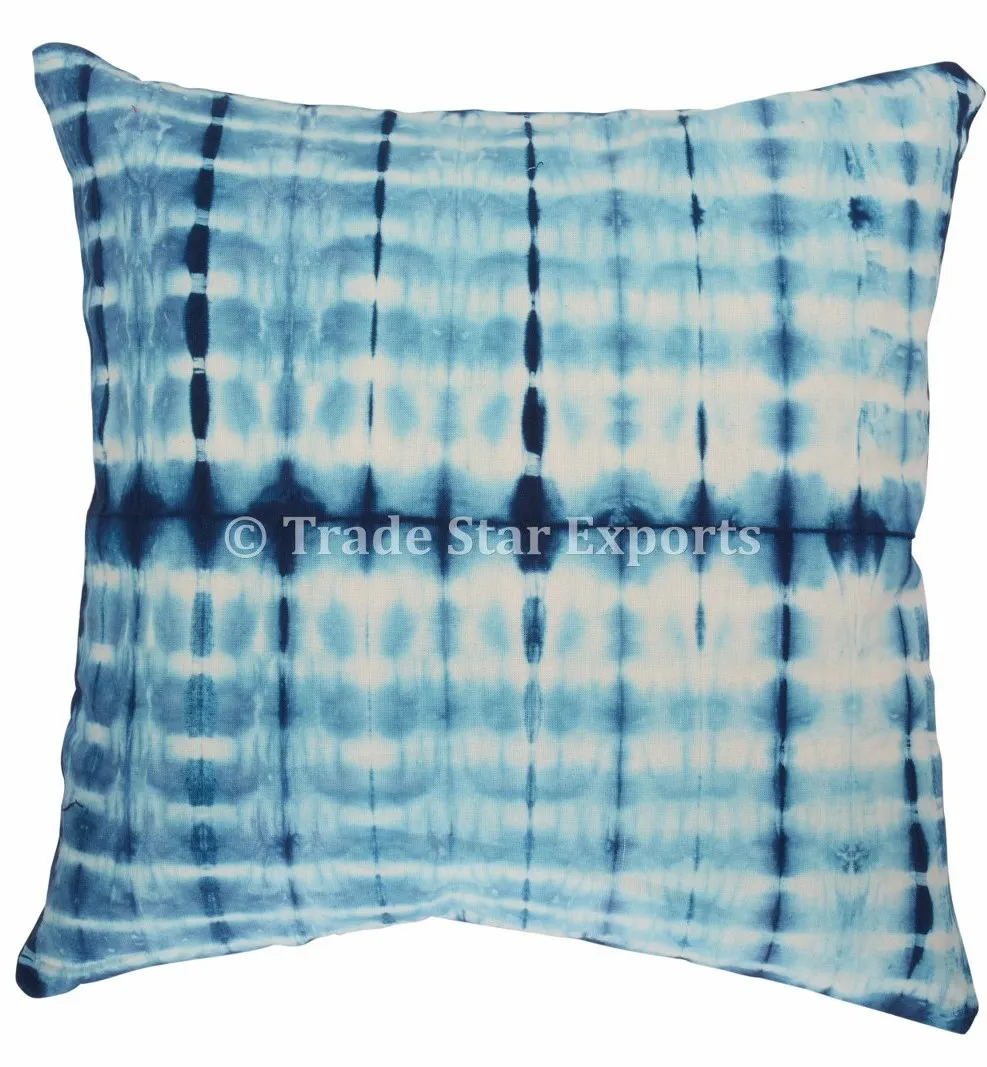 indigo dyed pillows