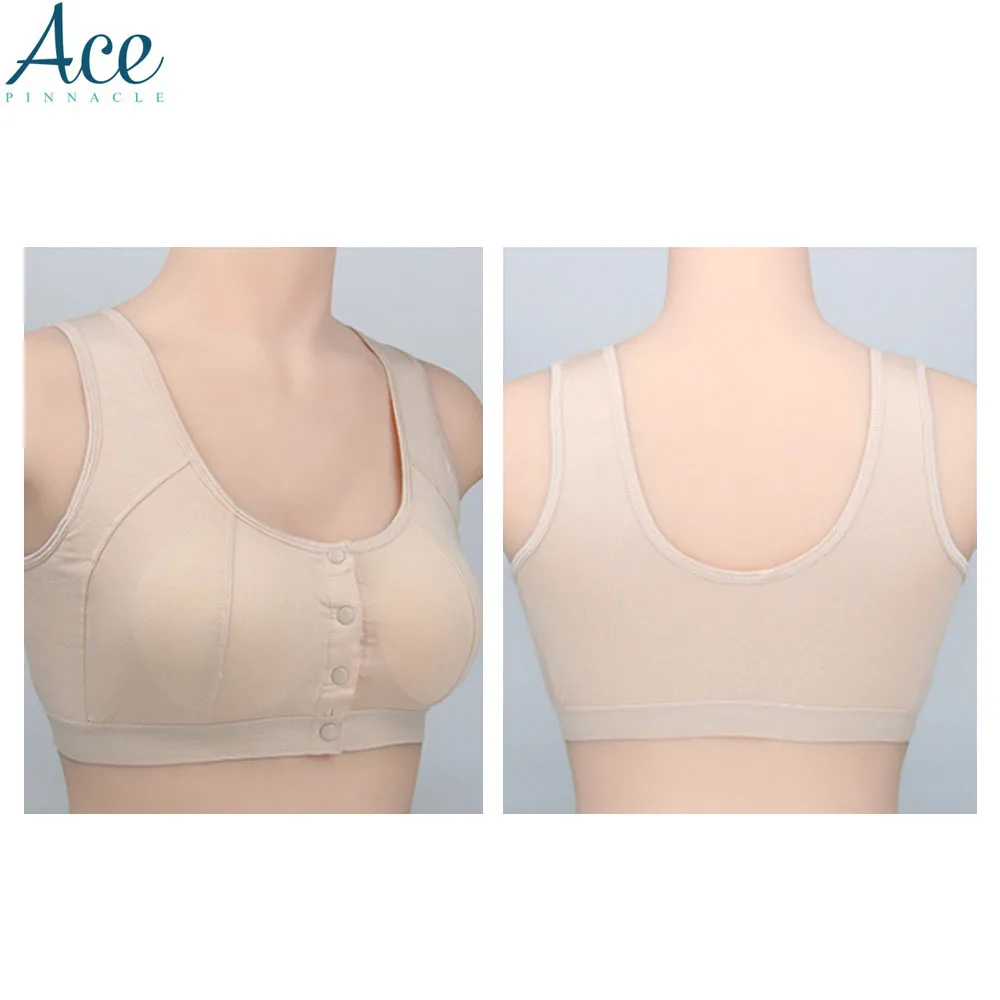 Women Pocket Bra Mastectomy Bra Early After Breasts Cancer Surgery Yc