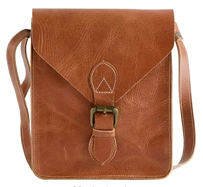 vintage leather crossbody purse