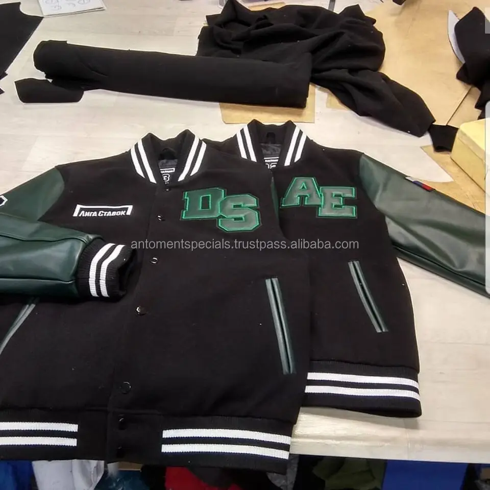 Custom Satin Varsity Jacket /custom Nylon Varsity Jackets Bombar