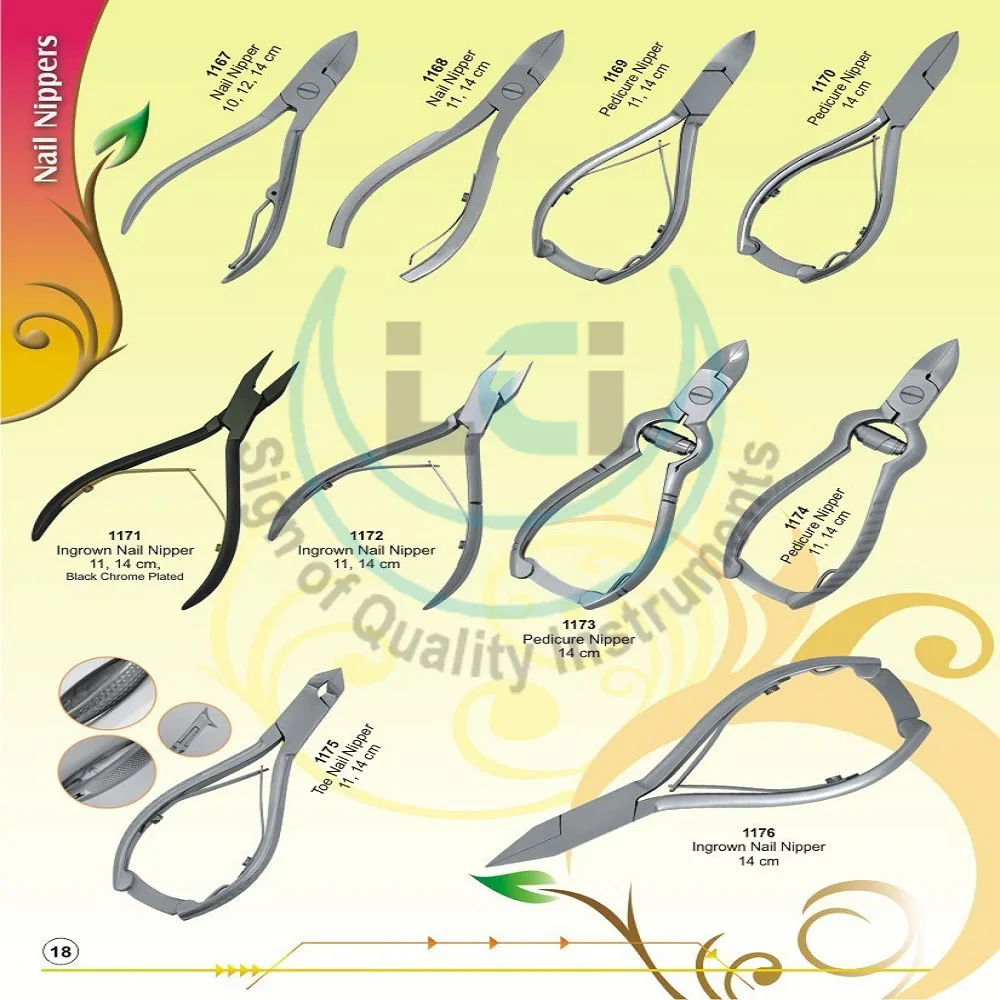 German Stainless Steel Different Styles Heavy Duty Large Toenail