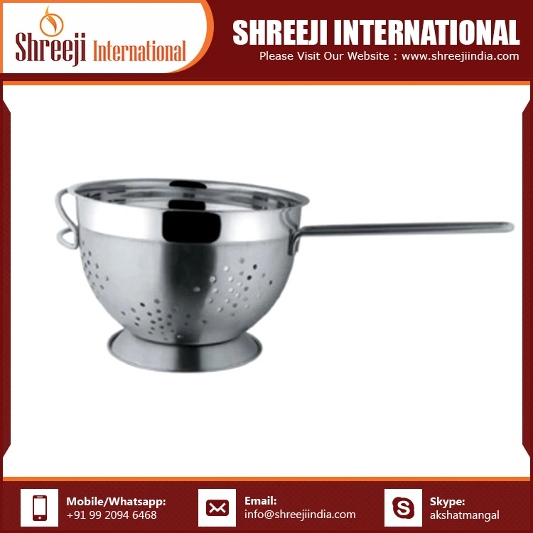 Wholesale Price Stainless Steel Strainer Colanders Best Reasonable Cost