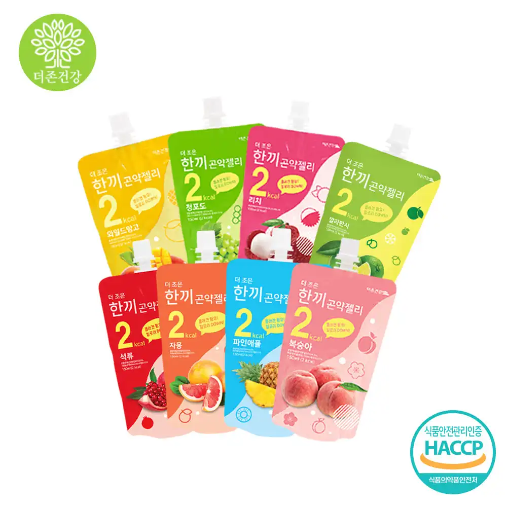 One Meal 2kcal Peach Flavor Konjac Jelly Fish Collagen Diet Food Weight