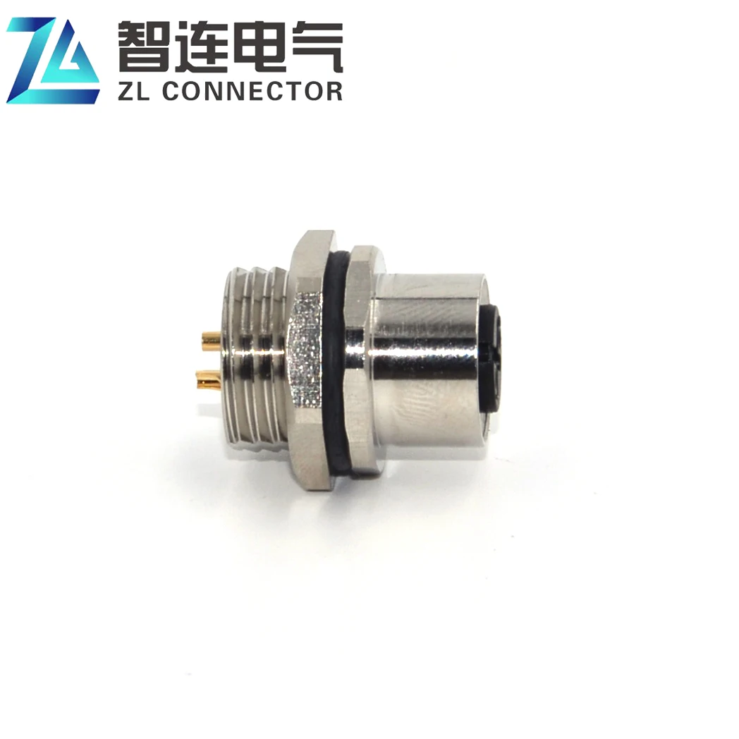 M12 2pin Screw Connector M12 Plastic Connectors 5pin Binder M12