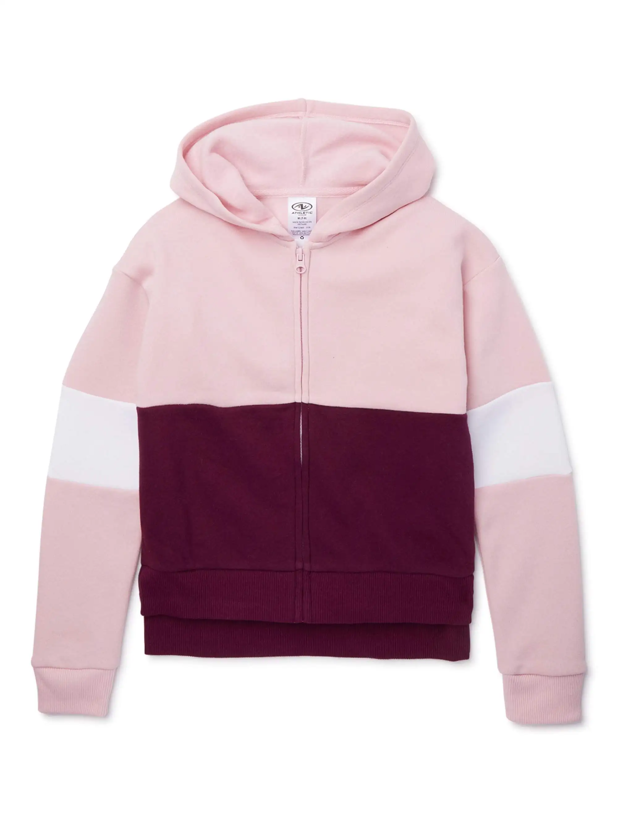 women's athletic zip up hoodie