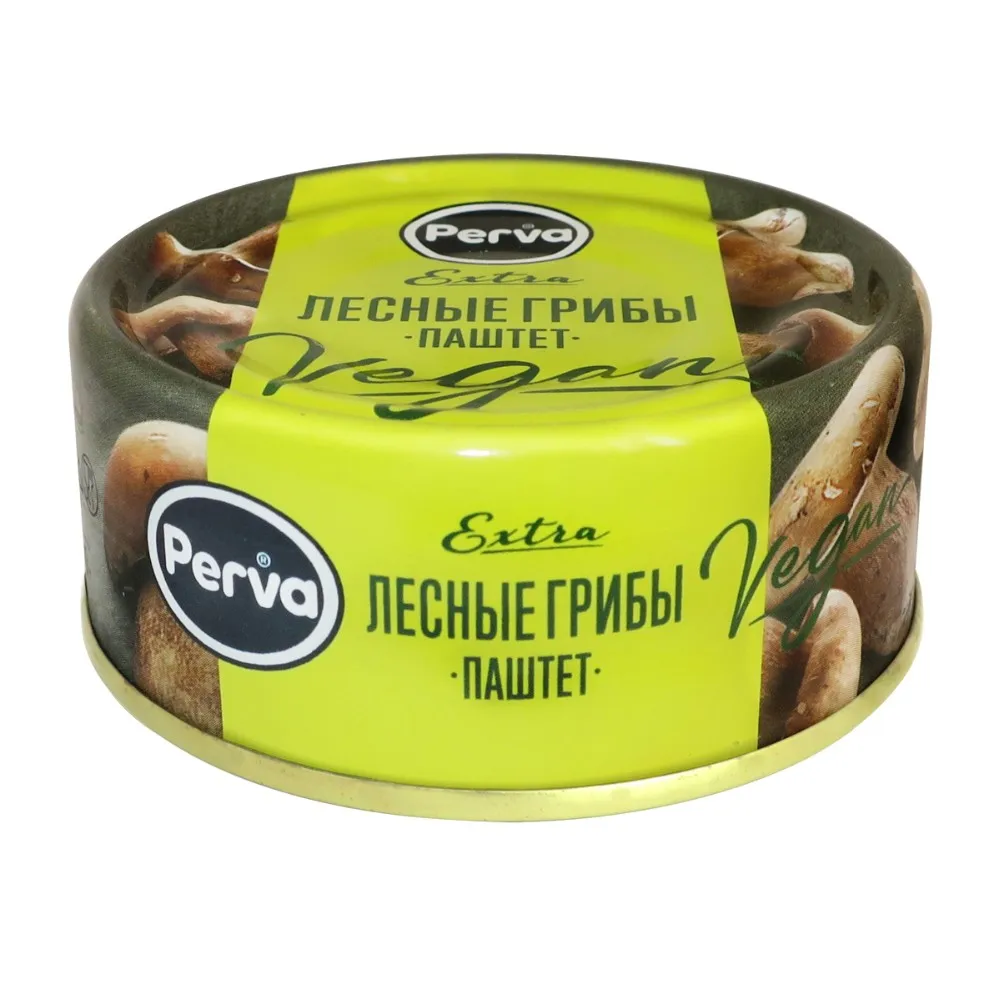 Паштет с лесными грибами 100 гр. Perva Extra ключ