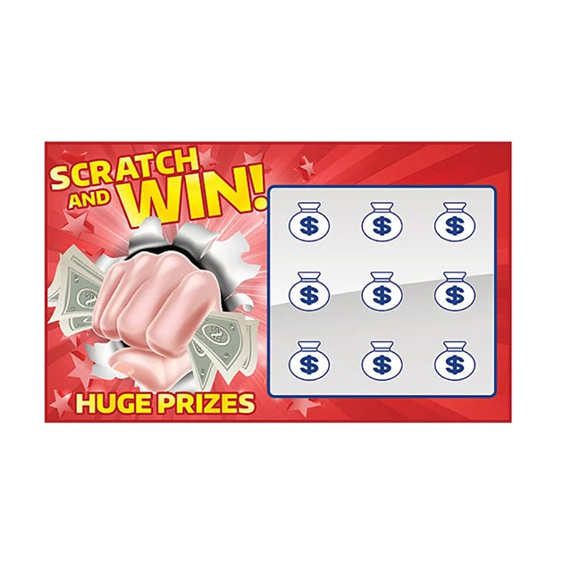 Custom Prepaid Cards 300g Paper Scratch And Win Cards In Cheap Price