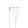 50cm 4 in 1 micro usb cable usb to 4micro charger cable