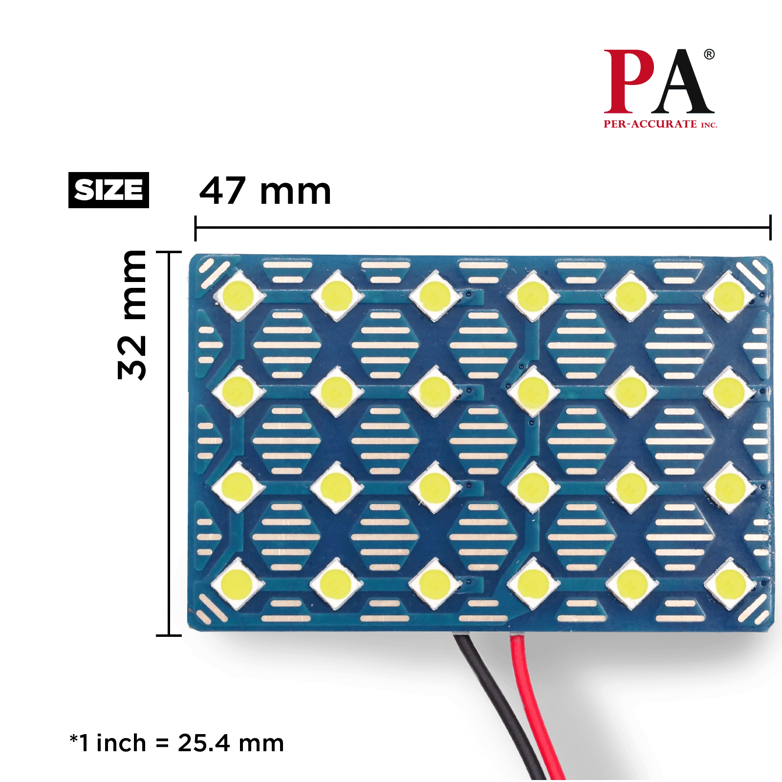 Led Panel Dome Kit 24smd 3030 12v Dc White T10 Ba9s Festoon High ...