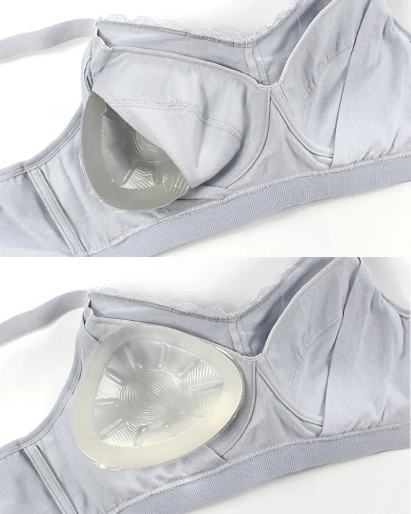 Silicone Breast Forms Fake Boobs Crossdresser Bra Enhancer Insert Concave Design