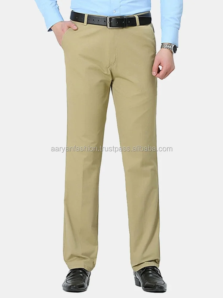Mens Elasticated Cargo Combat lightweight Cotton Work Trousers Bottoms  Pants  eBay