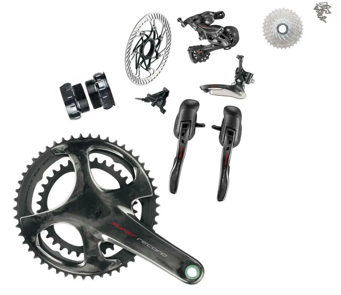 
Campagnolo Super Record 12-Speed Disc Brake 9-Piece Groupset 