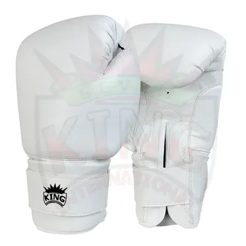 white winning gloves