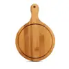 Wooden Pizza Board Serving Paddle, Cutting Board Platter.
