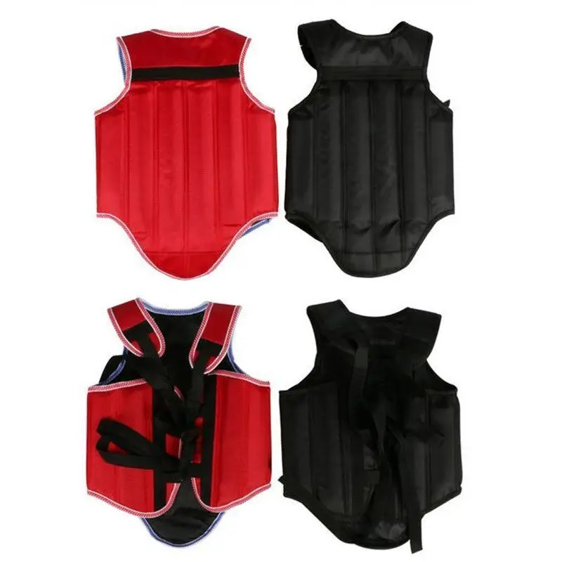 Sparring Protective Vest Chest Guard Gear Size Child Taekwondo Karate