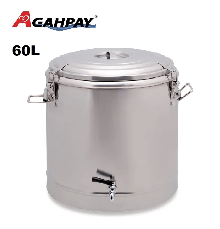 60l Heat Preservation Barrel Wine Barrel Stainless Steel Polished