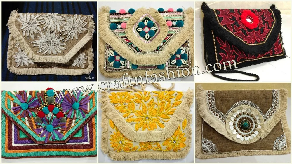 Wholesale Yongze Bohemian Indian ethnic Beaded bag charms pendant