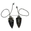 Iolite Orgone Bullet Pendulum