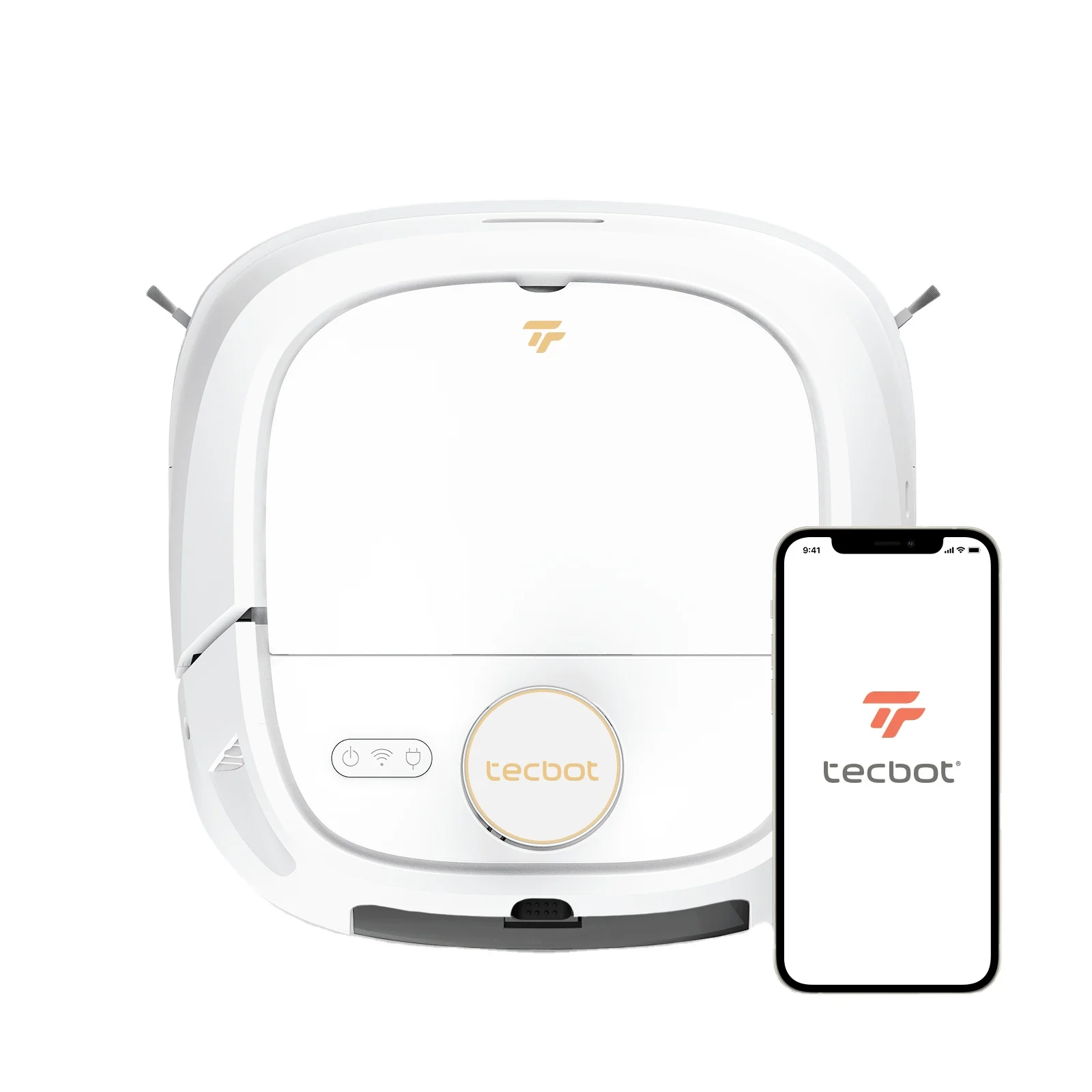 Tecbot M1 Robot Vacuum Cleaner Household Cleaning Appliances Wireless Dust Home Map Motor Power