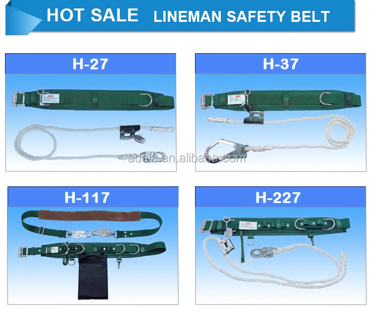 Taiwan Adela Ladder Work Positioning Electrician Safety Belt Buy