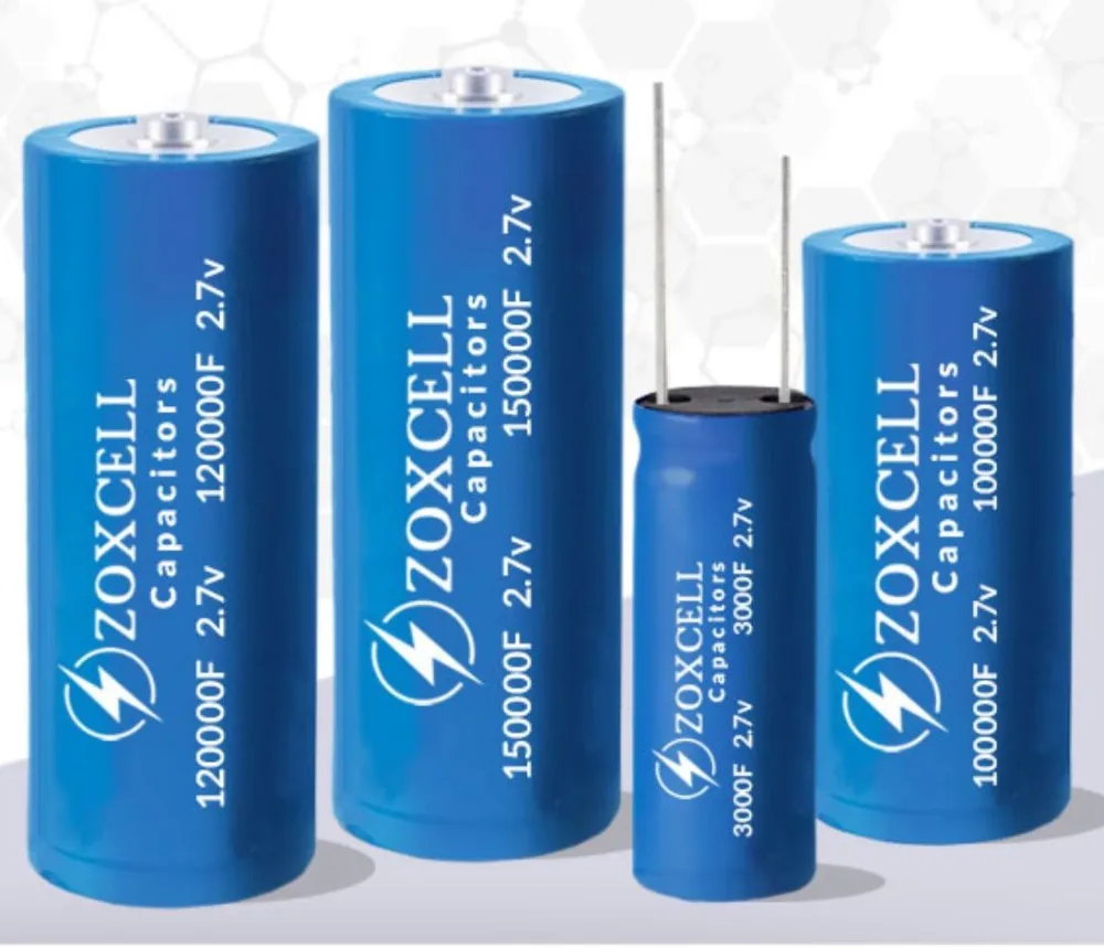 Ultra Capacitor Zoxcell 500f 2.7v Fast Charging Ultracapacitor For