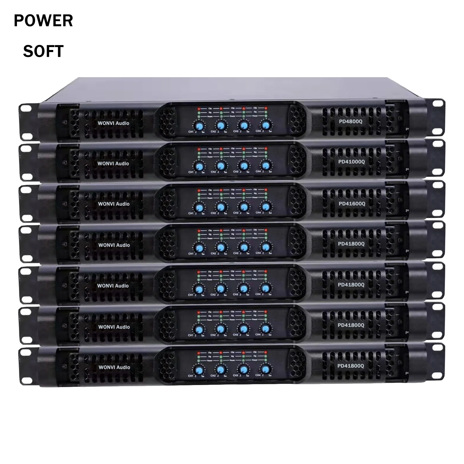 Powersoft Pfc3000 Professional Audio Sound 2 Channel Class D K10 K20 K3