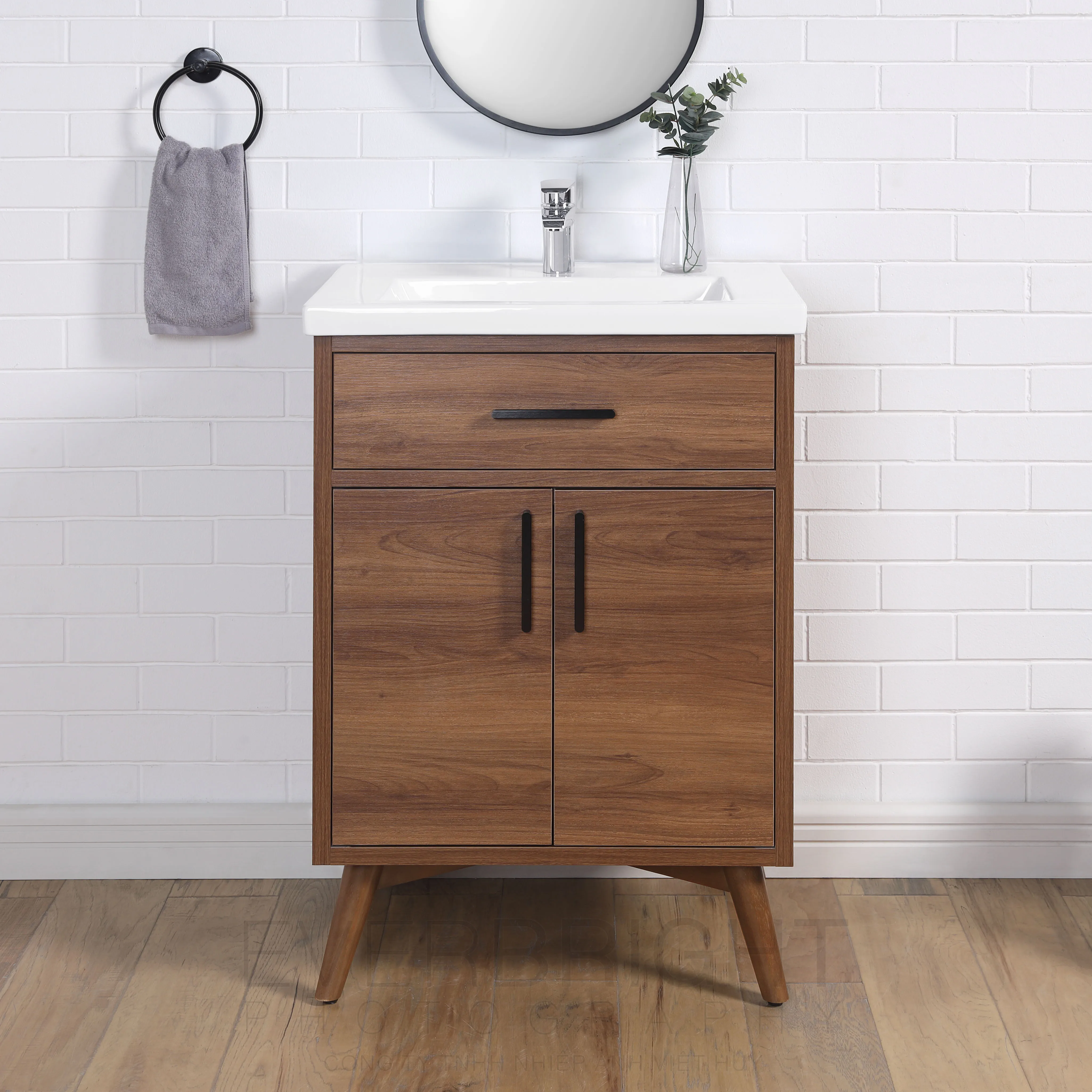 Luxury Bathroom Vanities With Cabinet For Home hotel Modern Vanity Sink