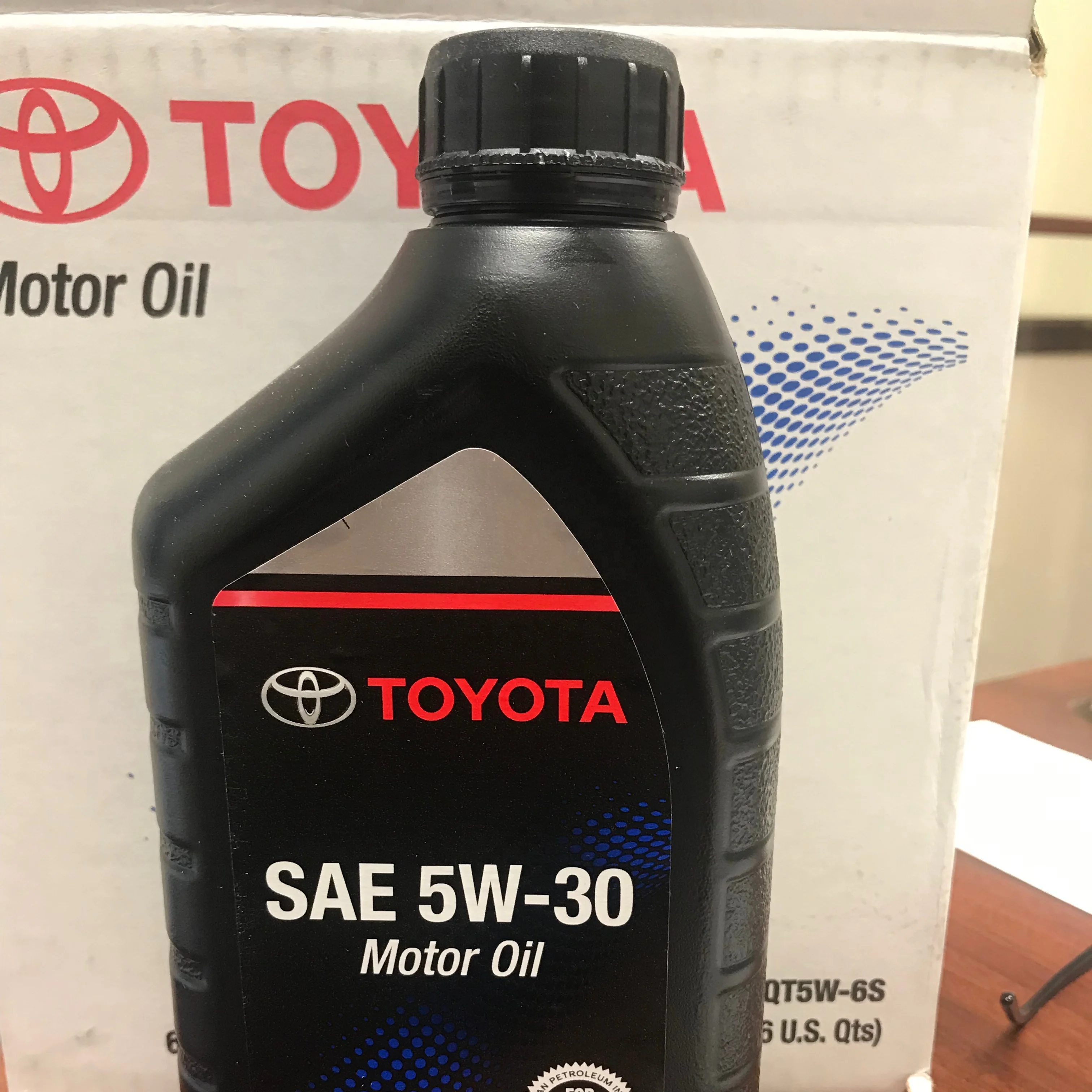 Toyota motor oil 5w30