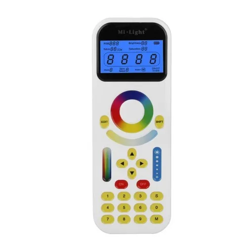 FUT090 Mi Light Remote Controller 2.4G RF Control for RGB+CCT LED Tackilight or 99Zone LS1 4 IN 1 Smart LED Controller