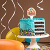 Cake Topper HAPPY BIRTHDAY Balloon Shape Multicolor