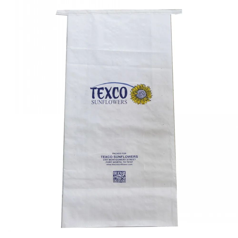 
Cheap custom logo grain white yellow pp bag woven 