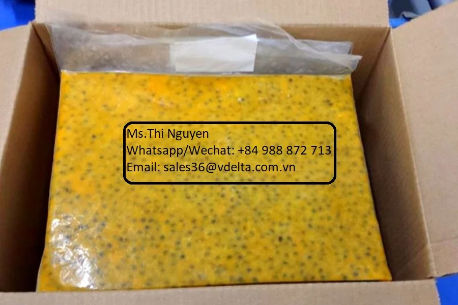 Frozen Passion Fruit / Soft Dried Passion Fruit From Vietnam/ Ms.thi