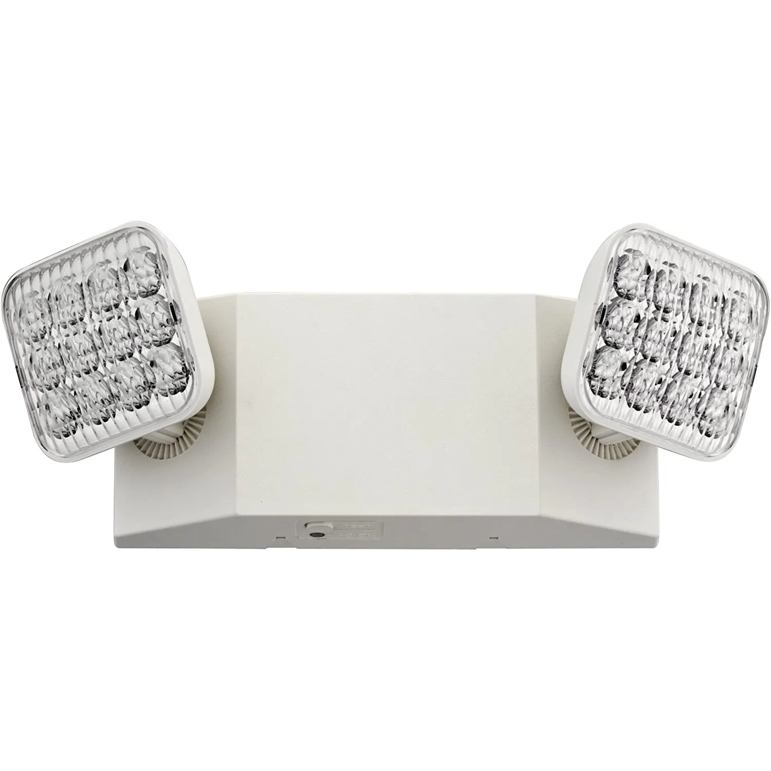 LED 2-Light White LED Emergency Fixture with 90 Minute Back Up