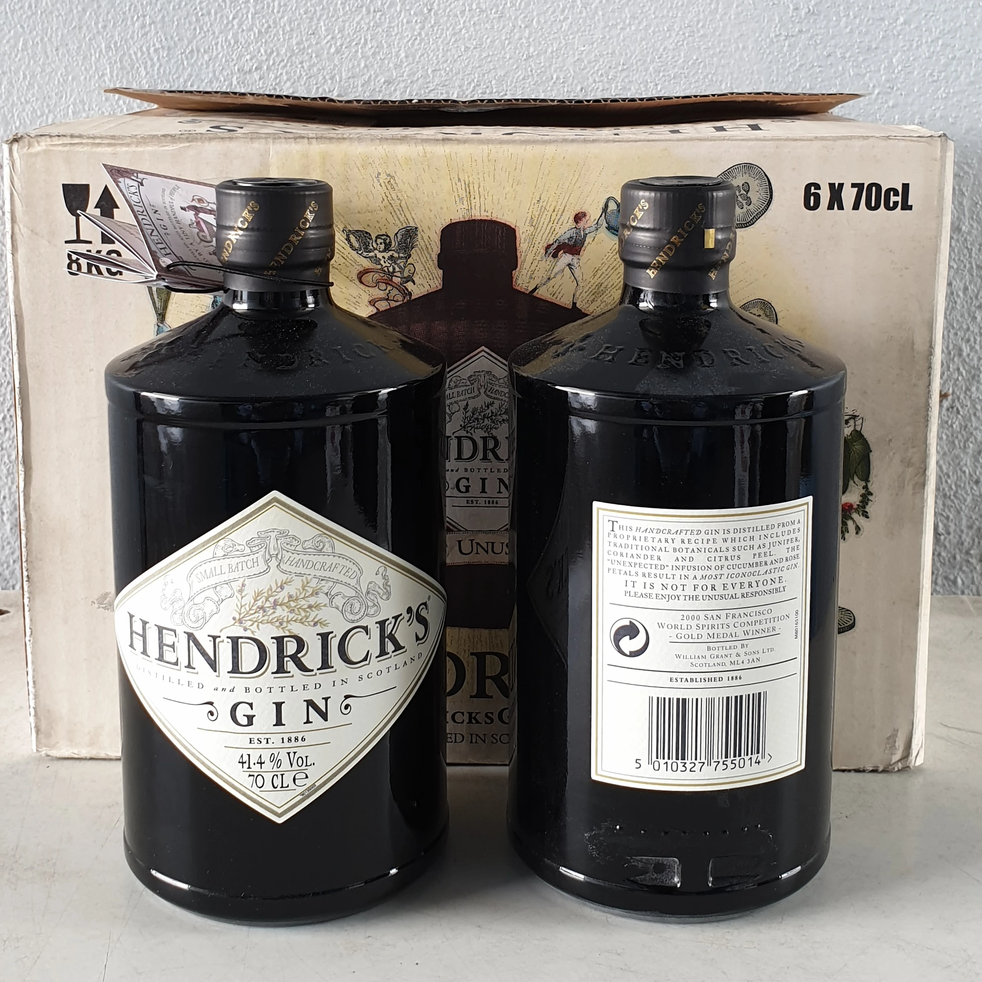 
AUTHENTIC HIGH END HENDRICKS GIN 70CL 