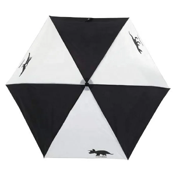 4 kinds of dinosaur prints bone fossil print on the back easy to open and close light folding umbrella for kids | made to order