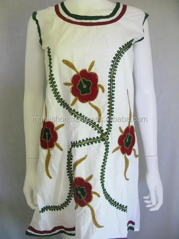 2020 Sexy Summer Mexican Blouses Hand Embroidered Work Ladies